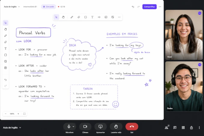 Class video preview
